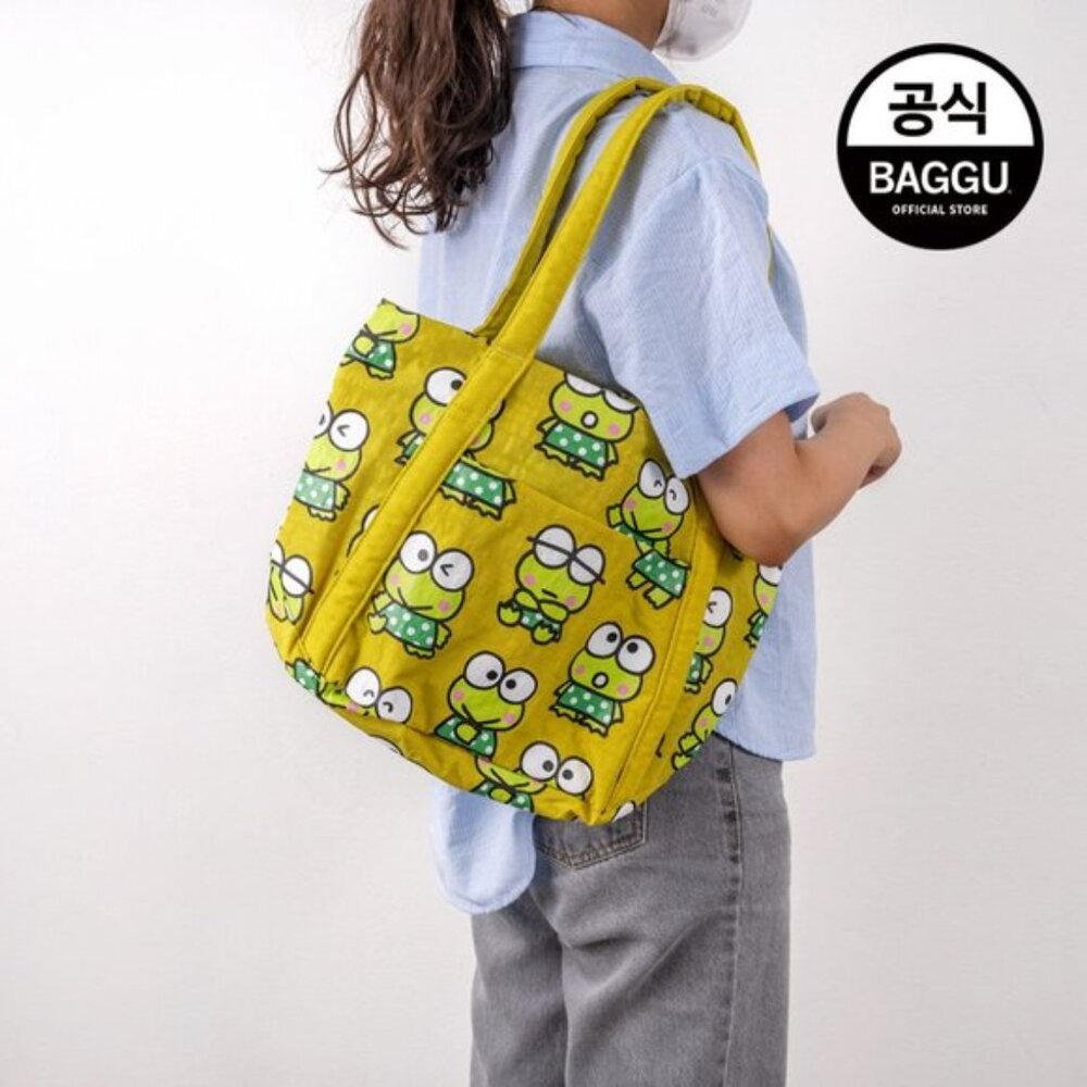 BAGGU Mini Cloud Bag, Keroppi, Sanrio Collection - Limited Edition